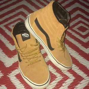 Timberland high top Vans!!